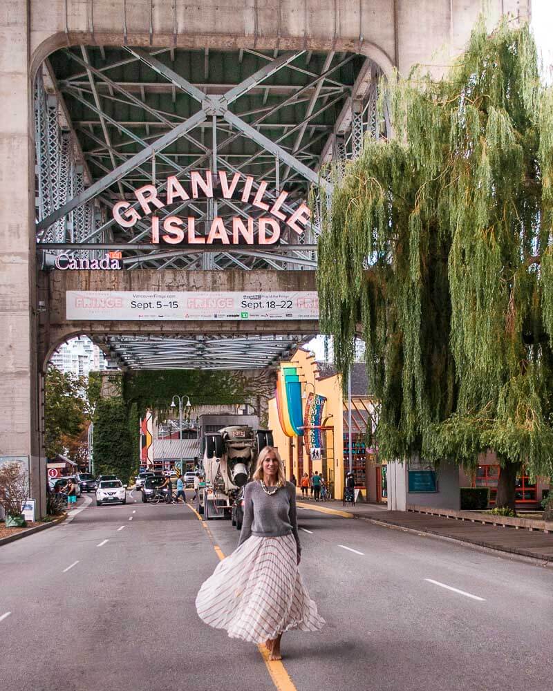 granville market has amazing food and is a must when visiting Vancouver